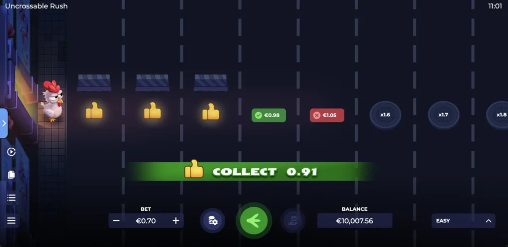 Review Uncrossable Rush XMas Casino