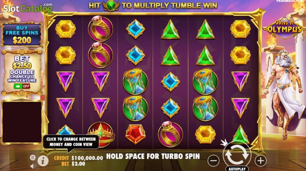 Gates of Olympus Casino game
