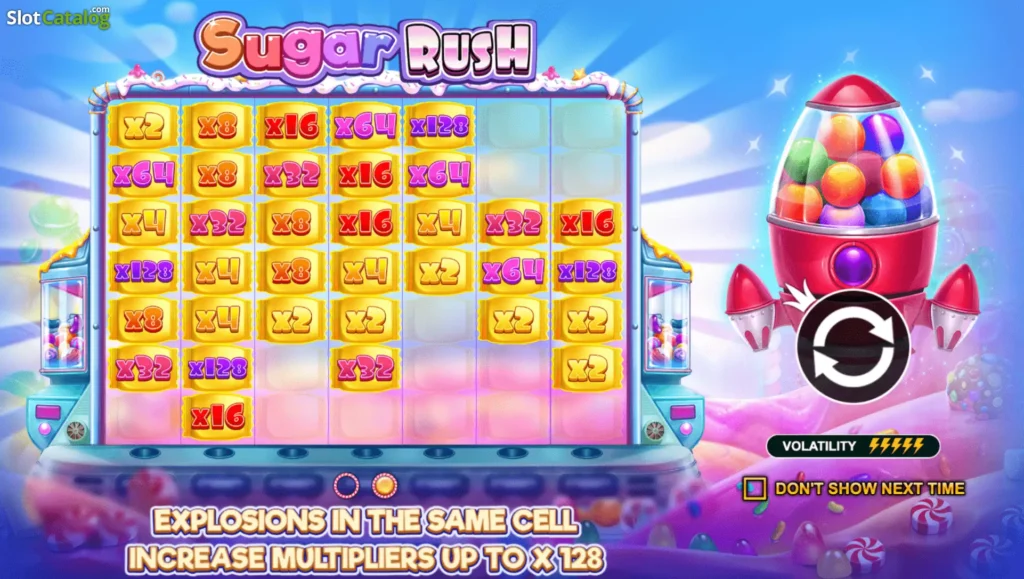 Sugar Rush Casino game